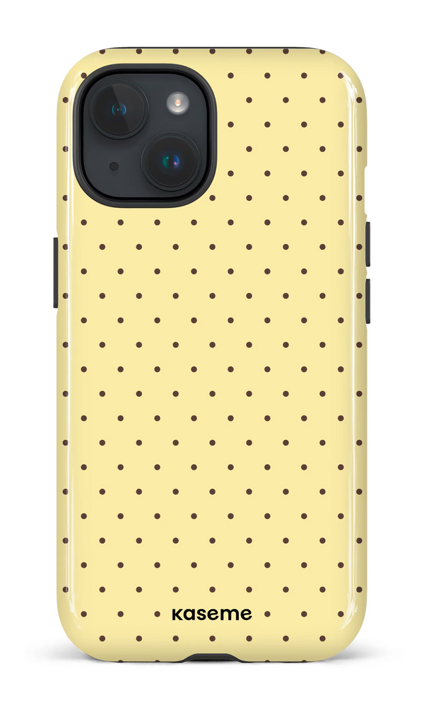 iPhone 15 MagSafe - Impact Case Ditsy Yellow -