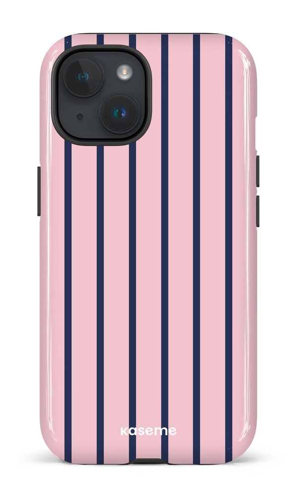 iPhone 15 MagSafe - Impact Case Dolce Striscia Blush -