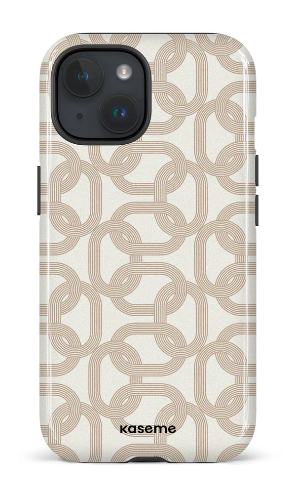 iPhone 15 MagSafe - Impact Case Dynasty Beige -