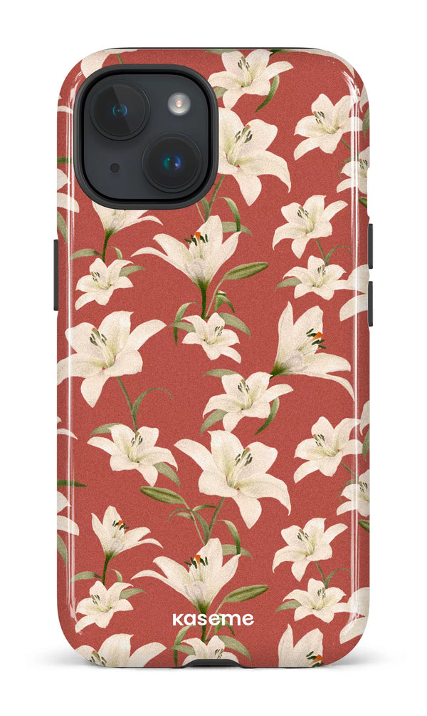 iPhone 15 MagSafe - Impact Case Eleanor Red -
