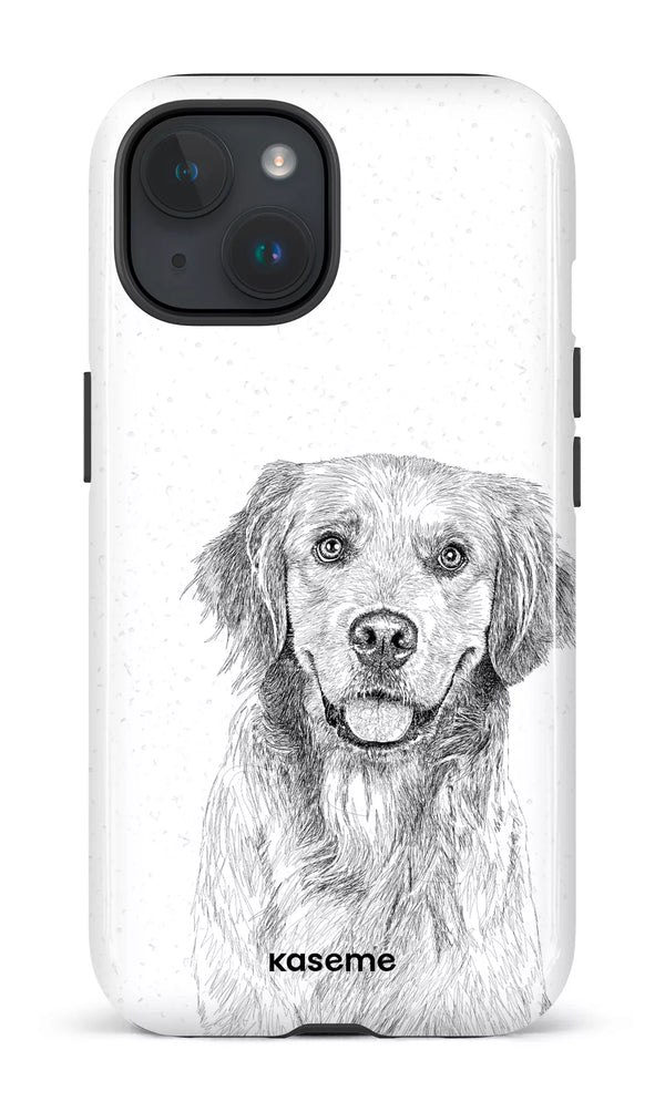 iPhone 15 MagSafe - Impact Case Golden Retriever -