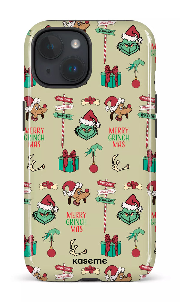iPhone 15 MagSafe - Impact Case Grinchmas -
