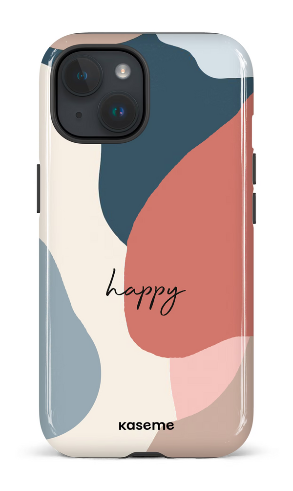 iPhone 15 MagSafe - Impact Case Happy -