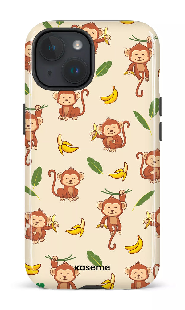 iPhone 15 MagSafe - Impact Case Happy Monkey -