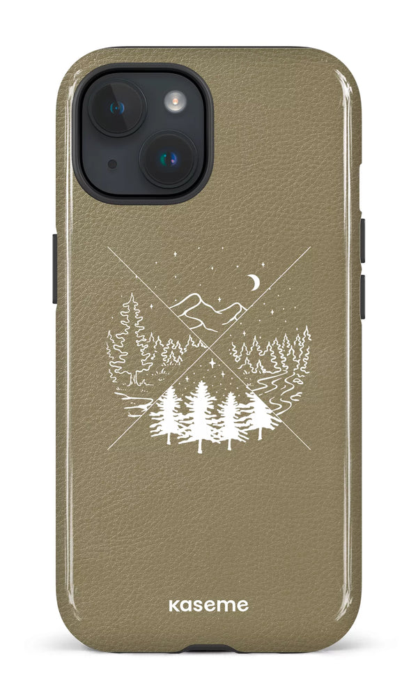 iPhone 15 MagSafe - Impact Case Hike Green -