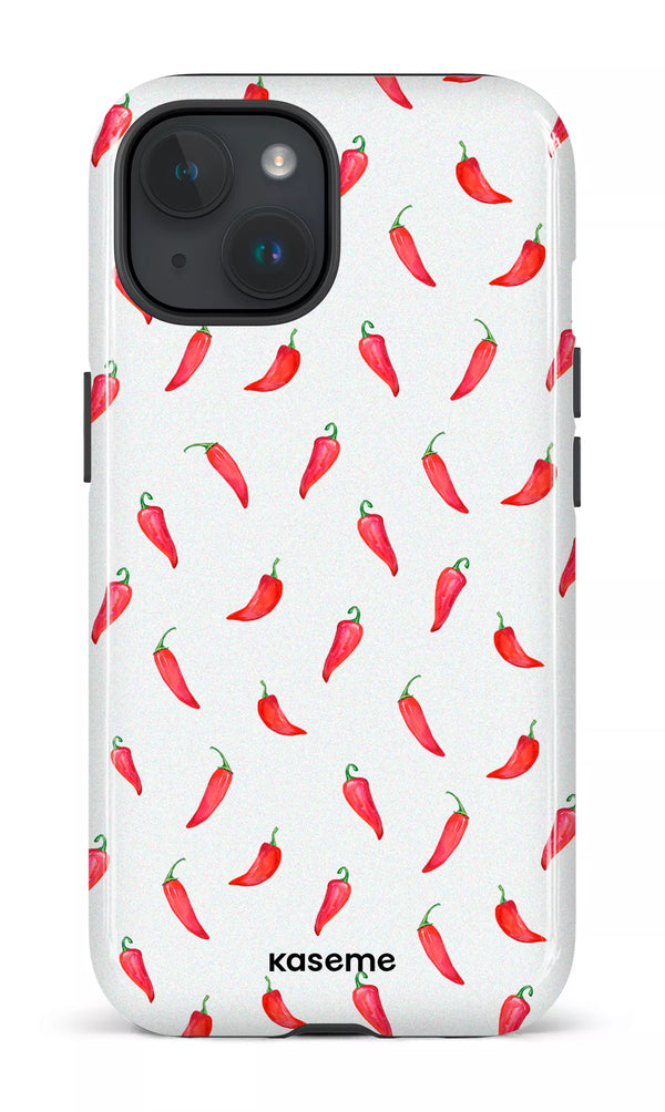 iPhone 15 MagSafe - Impact Case Hottie White -