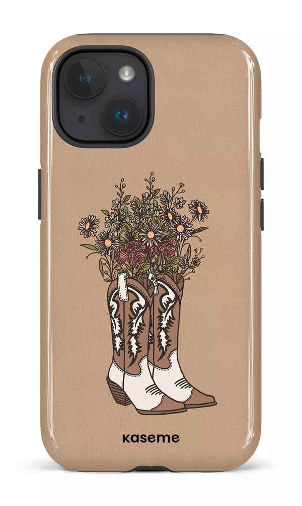 iPhone 15 MagSafe - Impact Case Howdy Mocha -