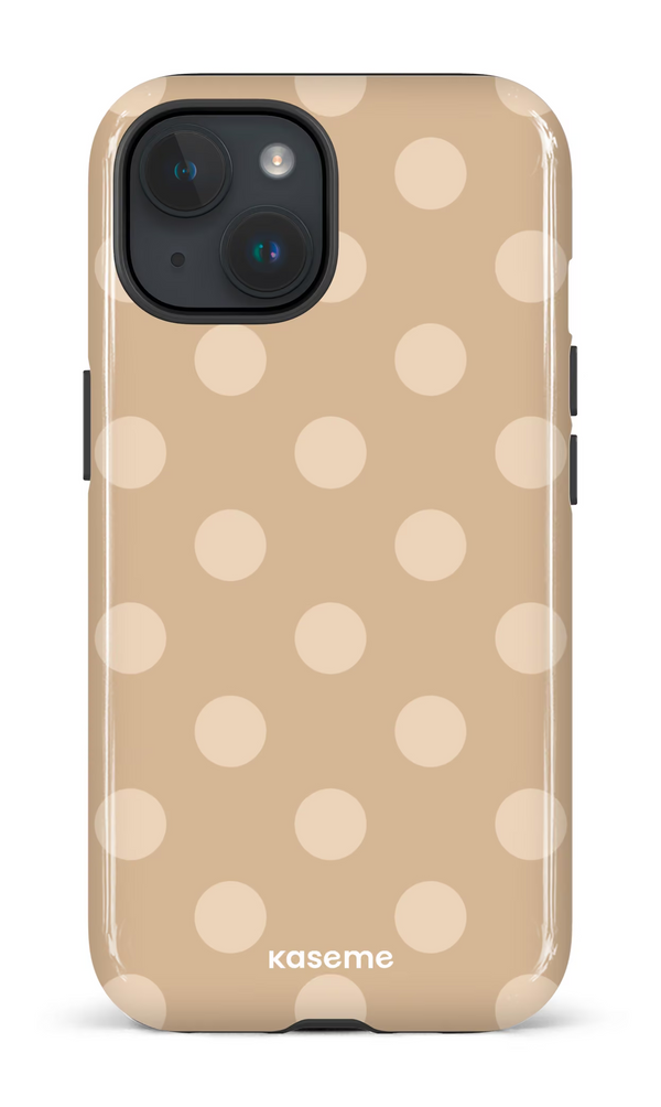 iPhone 15 MagSafe - Impact Case La Drey Sand by Marina Bastarache -