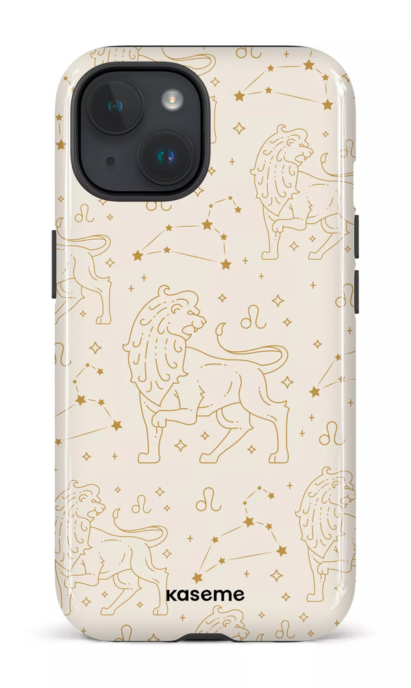 iPhone 15 MagSafe - Impact Case Leo Beige -