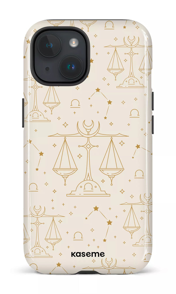iPhone 15 MagSafe - Impact Case Libra beige -