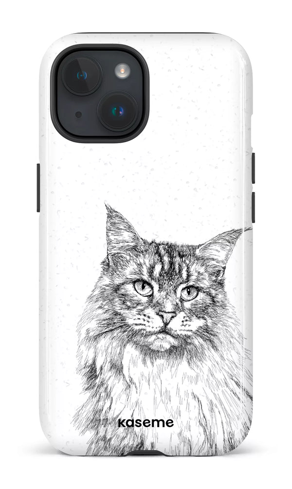 iPhone 15 MagSafe - Impact Case Maine Coon -