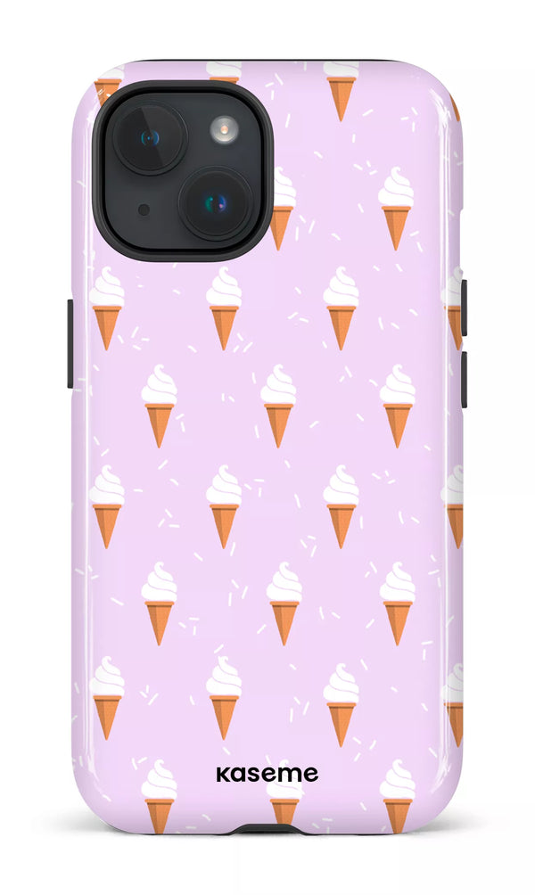 iPhone 15 MagSafe - Impact Case Milk purple -