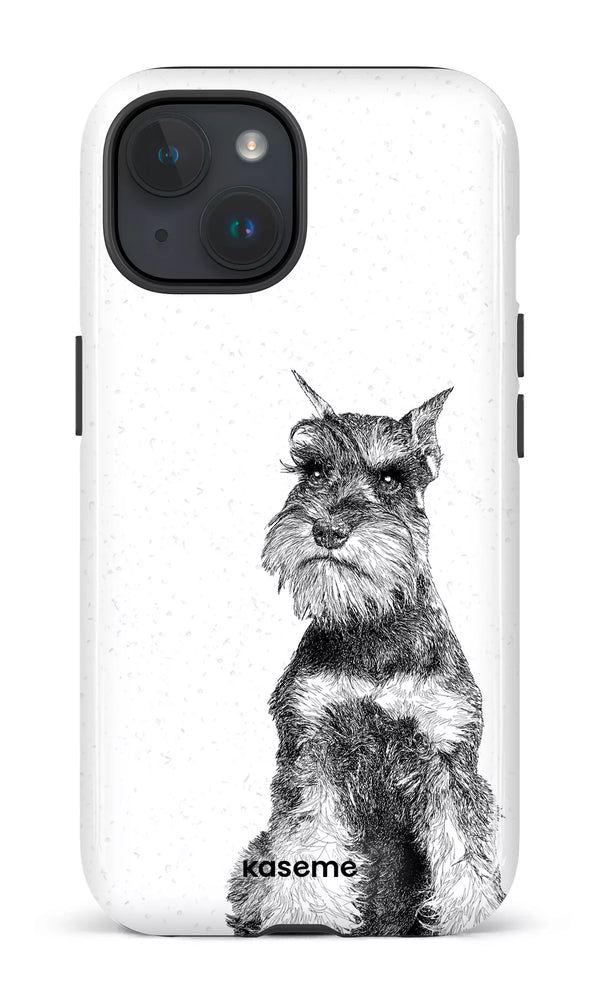 iPhone 15 MagSafe - Impact Case Miniature Schnauzer -