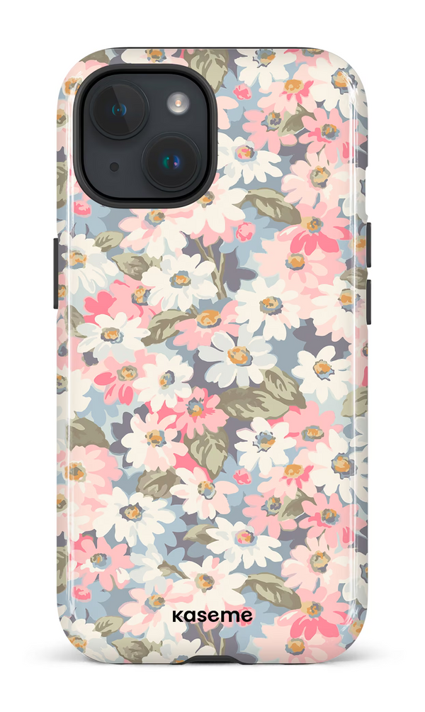 iPhone 15 MagSafe - Impact Case Mosaic of blooms -