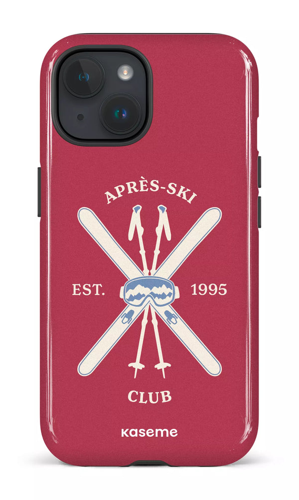 iPhone 15 MagSafe - Impact Case Off-Track Red -