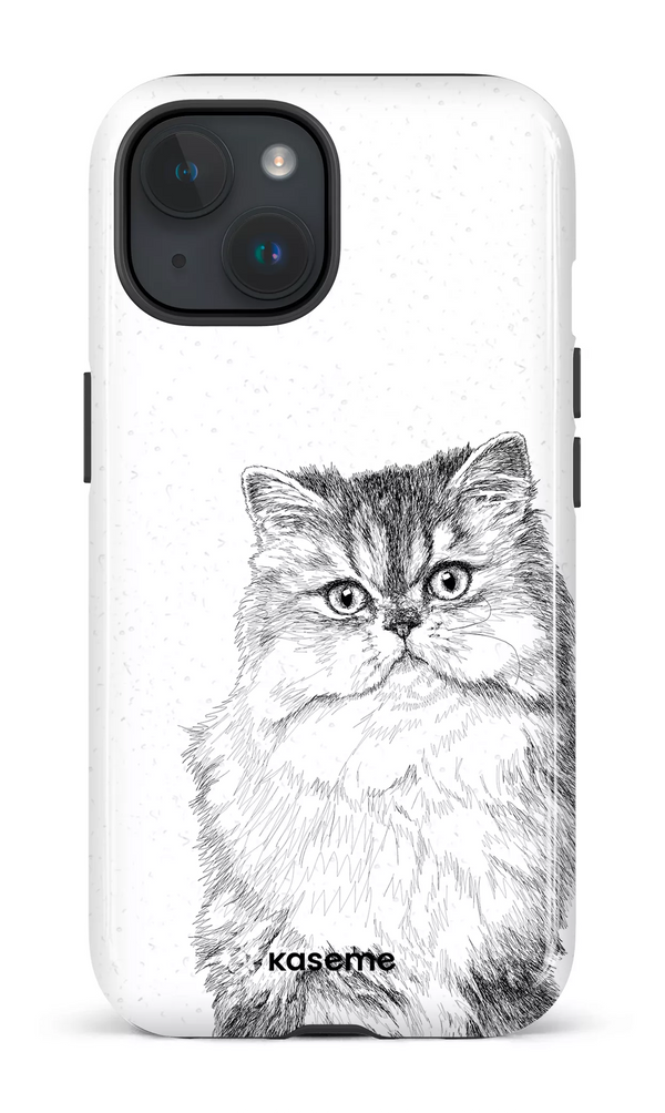 iPhone 15 MagSafe - Impact Case Persian Cat -