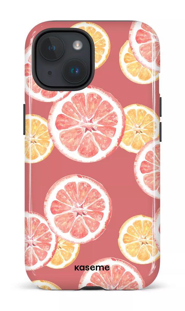 iPhone 15 MagSafe - Impact Case Pink lemonade raspberry -