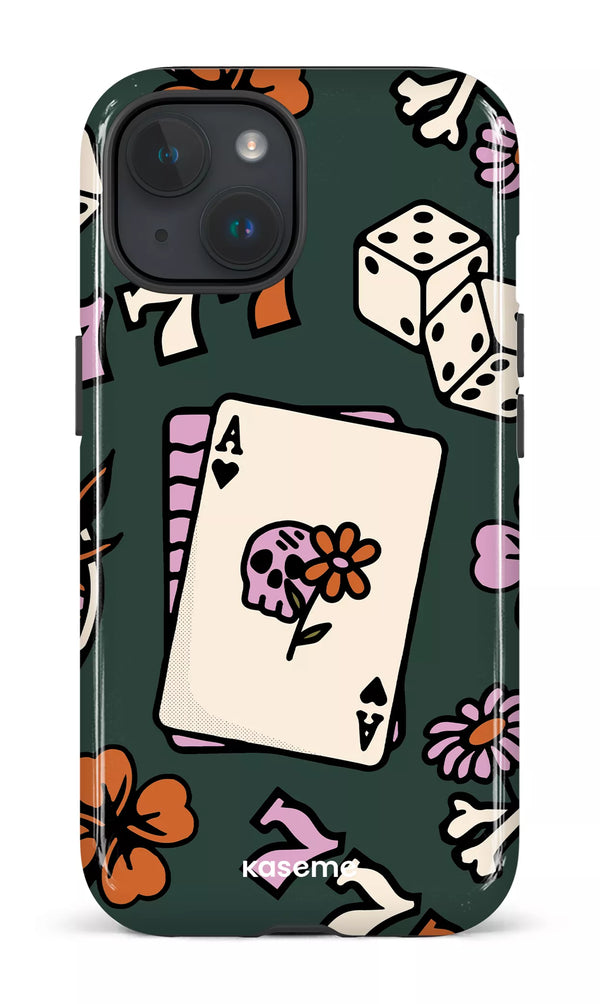iPhone 15 MagSafe - Impact Case Poker Face -