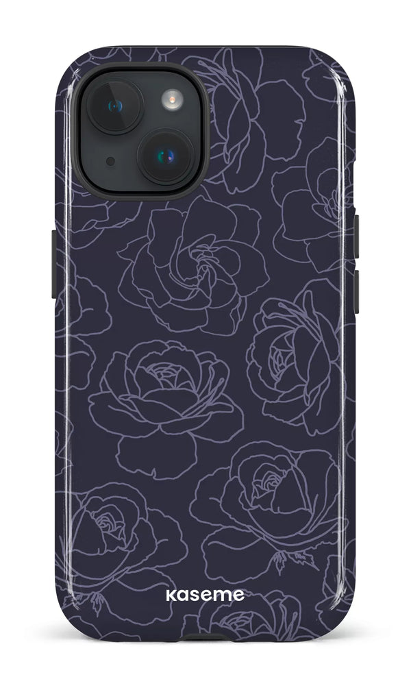 iPhone 15 MagSafe - Impact Case Polar Flowers -