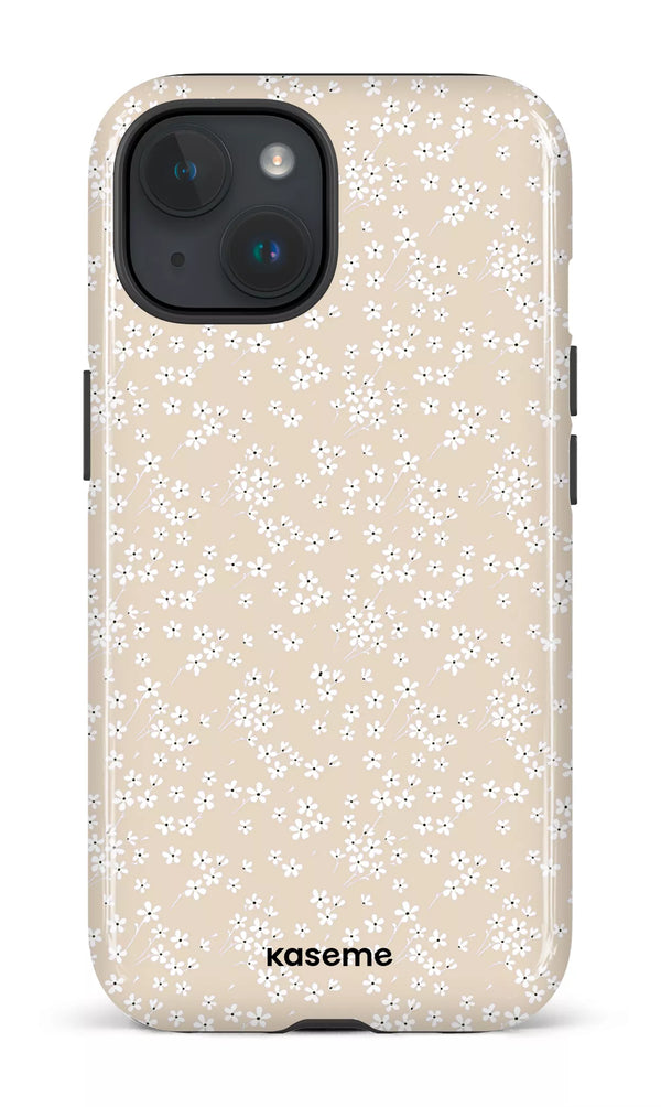 iPhone 15 MagSafe - Impact Case Posy beige -