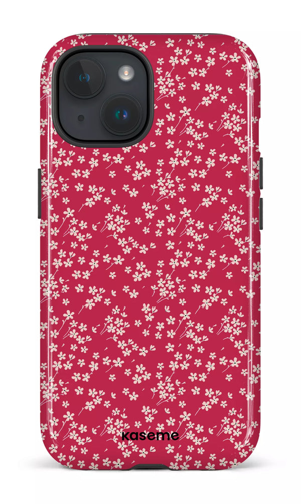 iPhone 15 MagSafe - Impact Case Posy magenta -