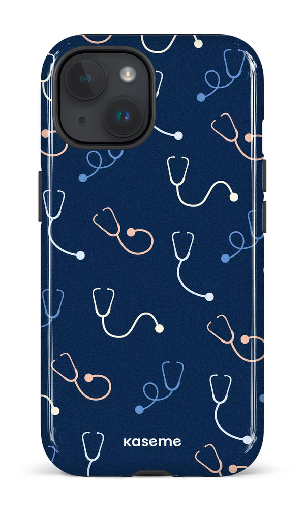 iPhone 15 MagSafe - Impact Case Pulse Blue -