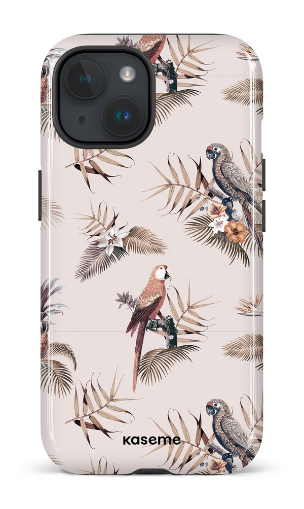 iPhone 15 MagSafe - Impact Case Rainforest beige -