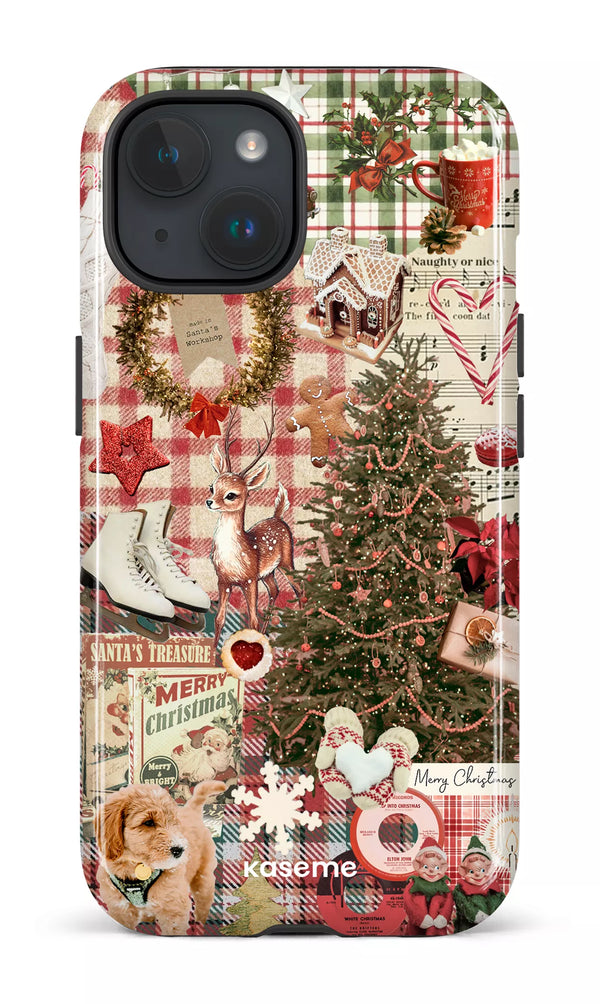 iPhone 15 MagSafe - Impact Case Santa's Treasure -