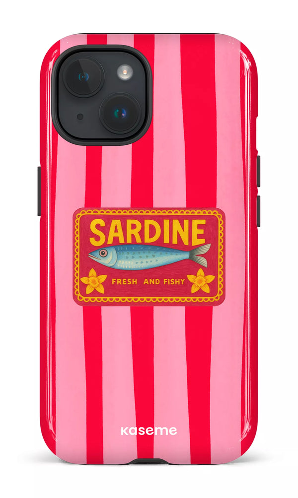 iPhone 15 MagSafe - Impact Case Sardine Club -