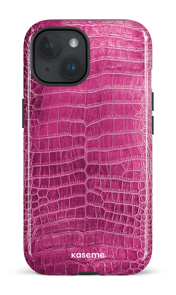 iPhone 15 MagSafe - Impact Case Scales & Scandals Pink -