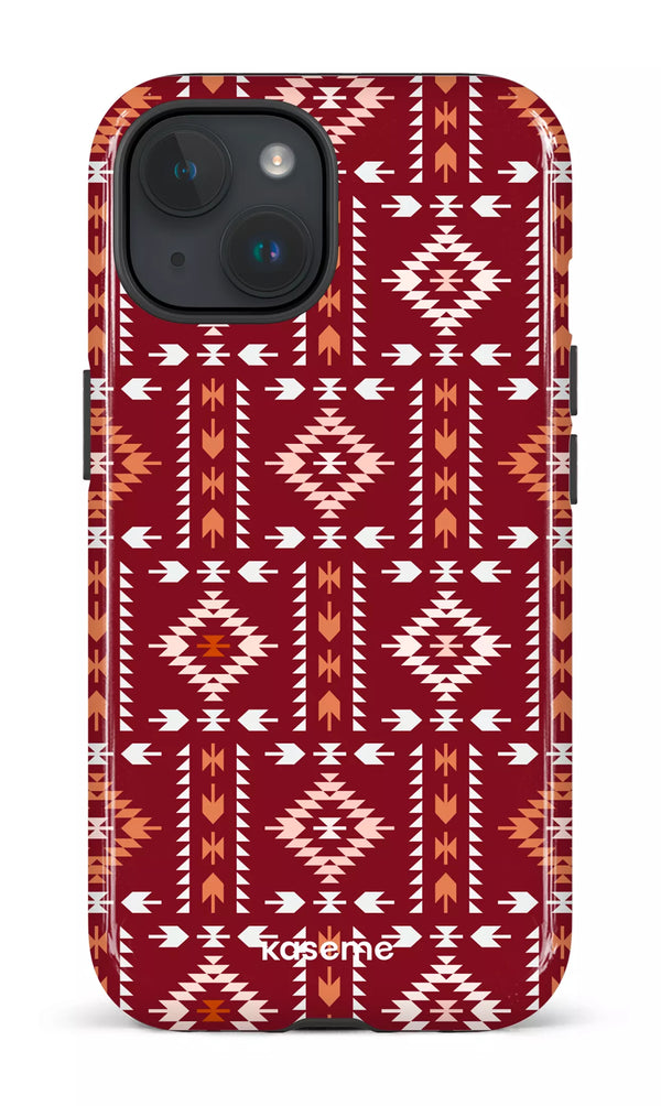 iPhone 15 MagSafe - Impact Case Scandinavian red -
