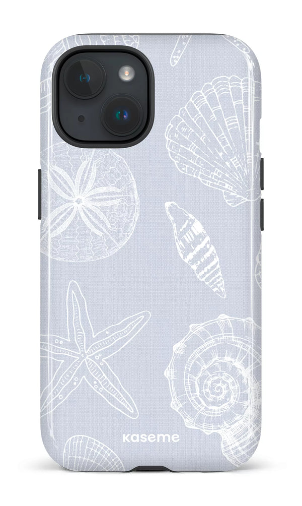 iPhone 15 MagSafe - Impact Case Shell & Shore Blue -