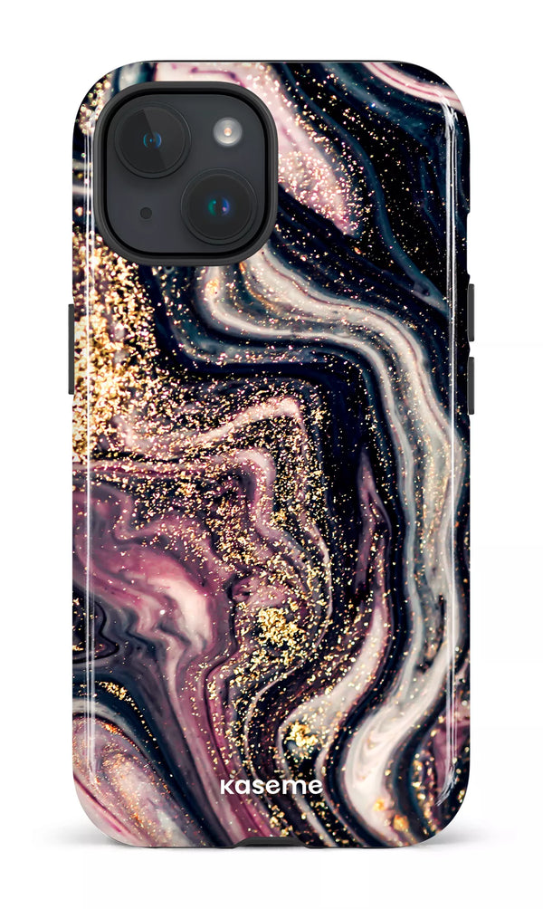 iPhone 15 MagSafe - Impact Case Shimmering Secrets -