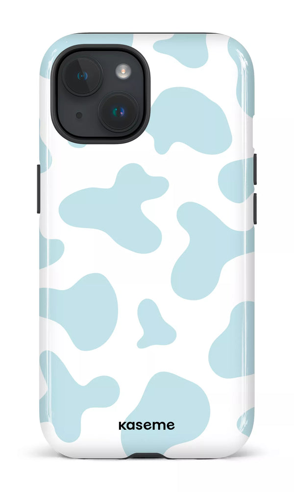 iPhone 15 MagSafe - Impact Case Silk blue -