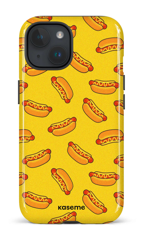 iPhone 15 MagSafe - Impact Case Steam Yellow -