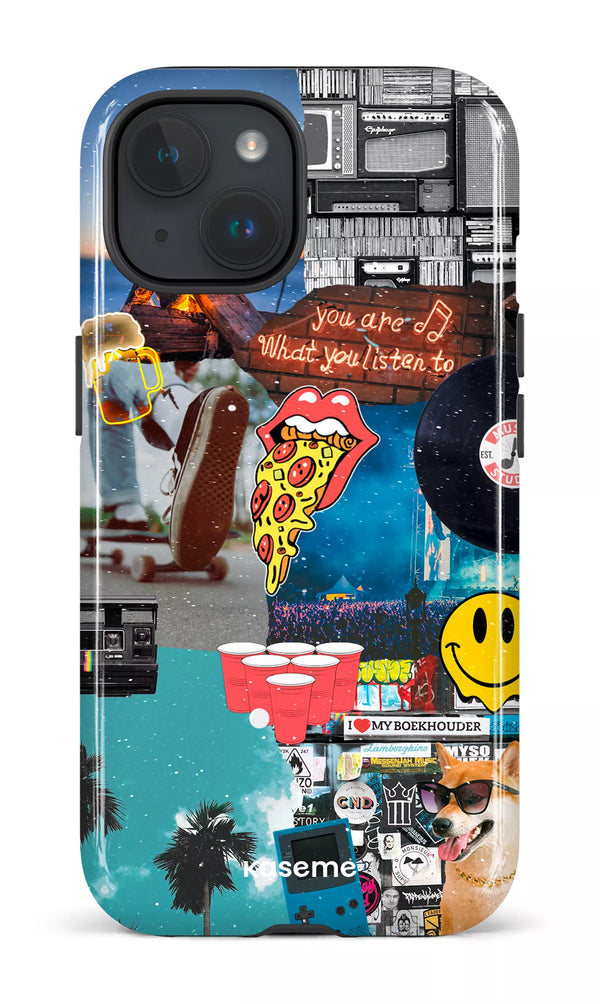 iPhone 15 MagSafe - Impact Case Stormy -