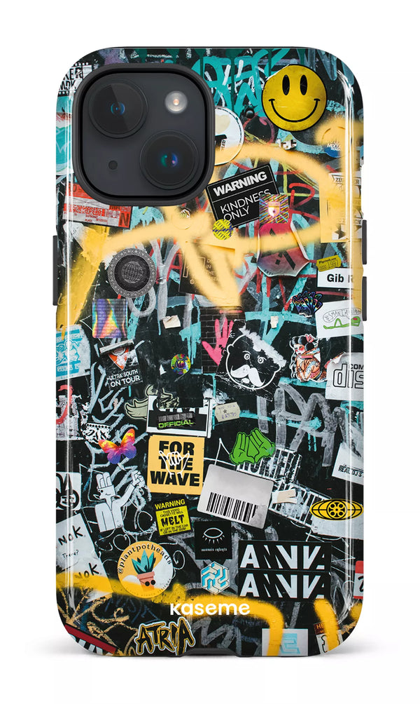 iPhone 15 MagSafe - Impact Case Street art -