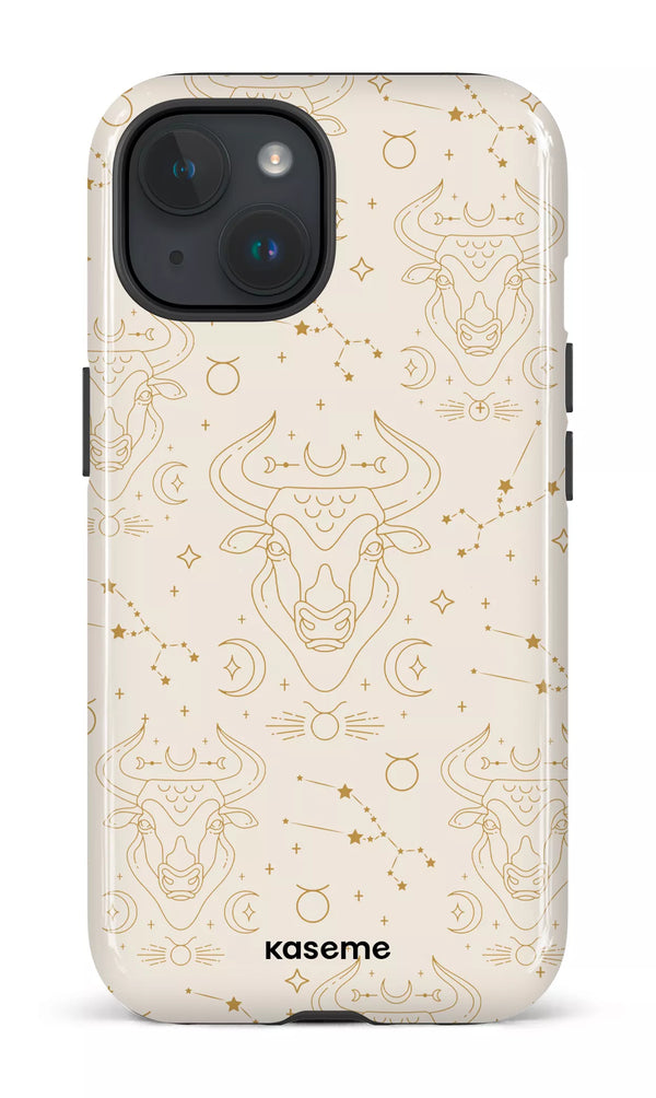 iPhone 15 MagSafe - Impact Case Taurus Beige -