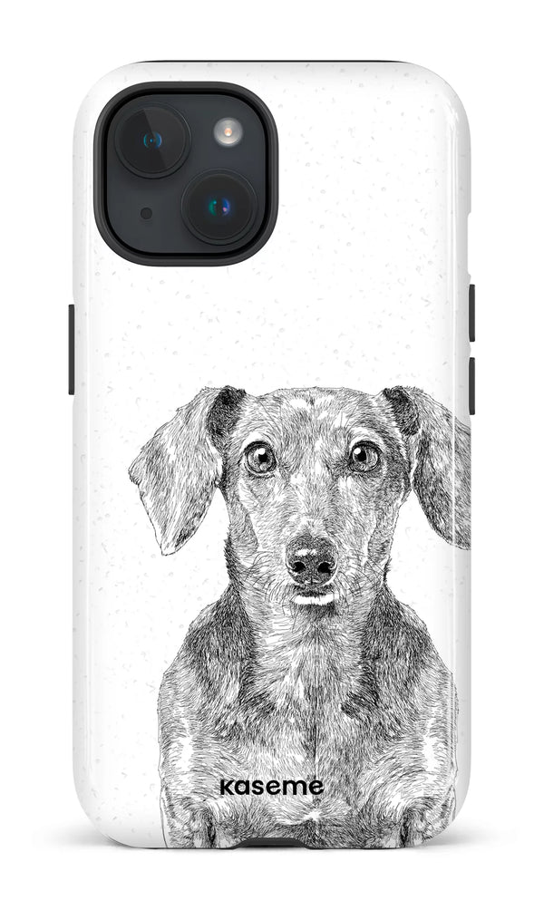 iPhone 15 MagSafe - Impact Case Teckel Dachshund -