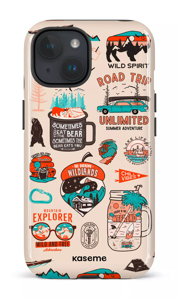 iPhone 15 MagSafe - Impact Case Wildlands -
