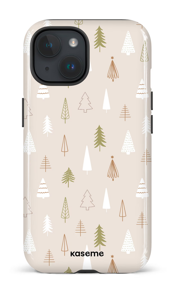 iPhone 15 MagSafe - Impact Case Winter Solstice Beige -