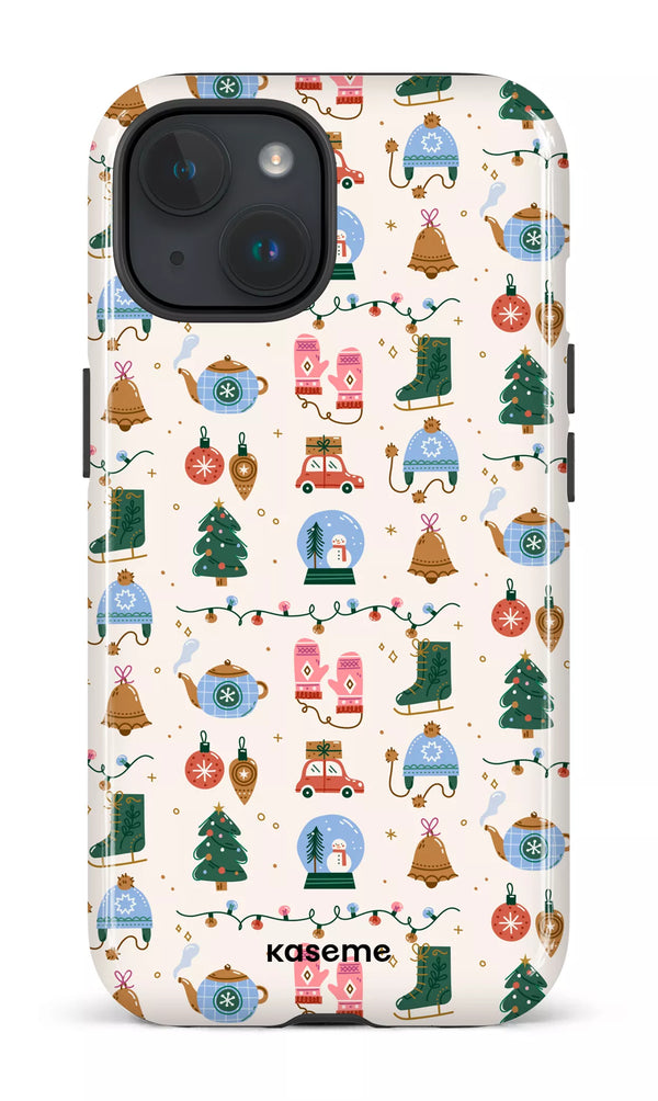 iPhone 15 MagSafe - Impact Case Wintry Magic -