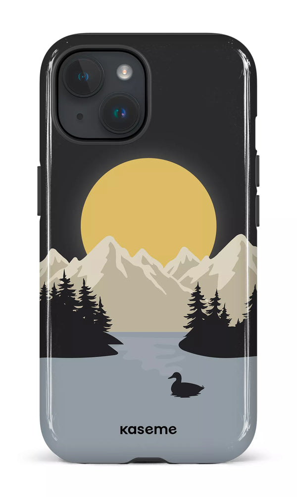 iPhone 15 MagSafe - Impact Case Wolf Moon -
