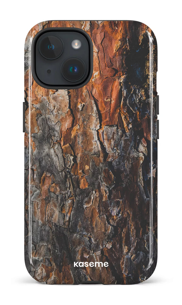 iPhone 15 MagSafe - Impact Case Woodchop -