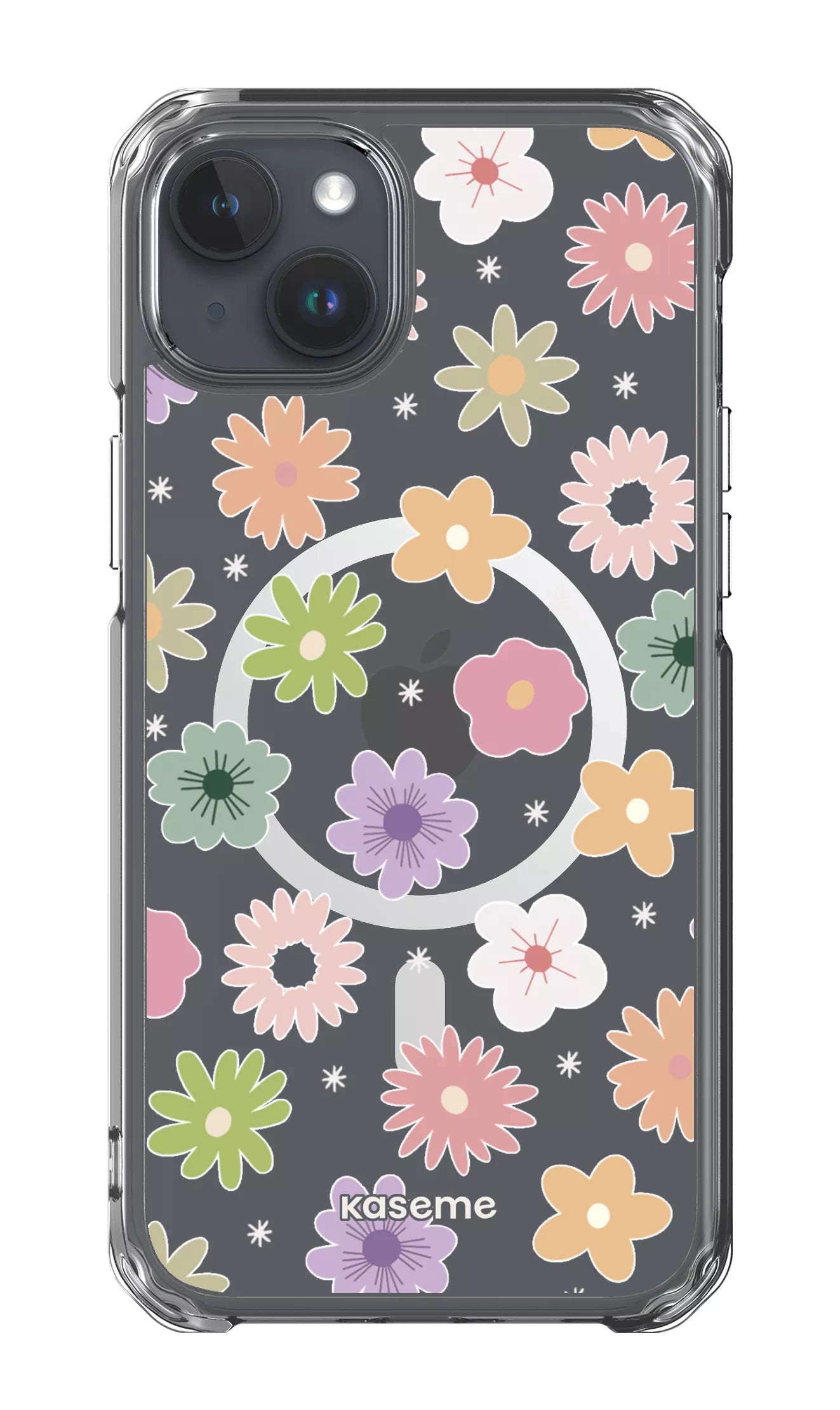 iPhone 15 Plus Clear Case - Magsafe Adore small Clear Case -