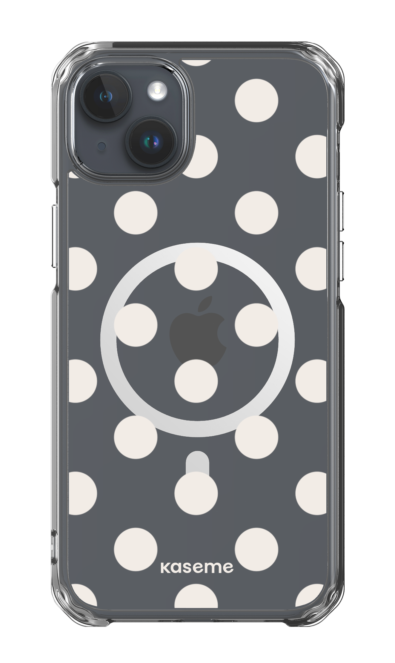 iPhone 15 Plus Clear Case - Magsafe Couture Clear Case -