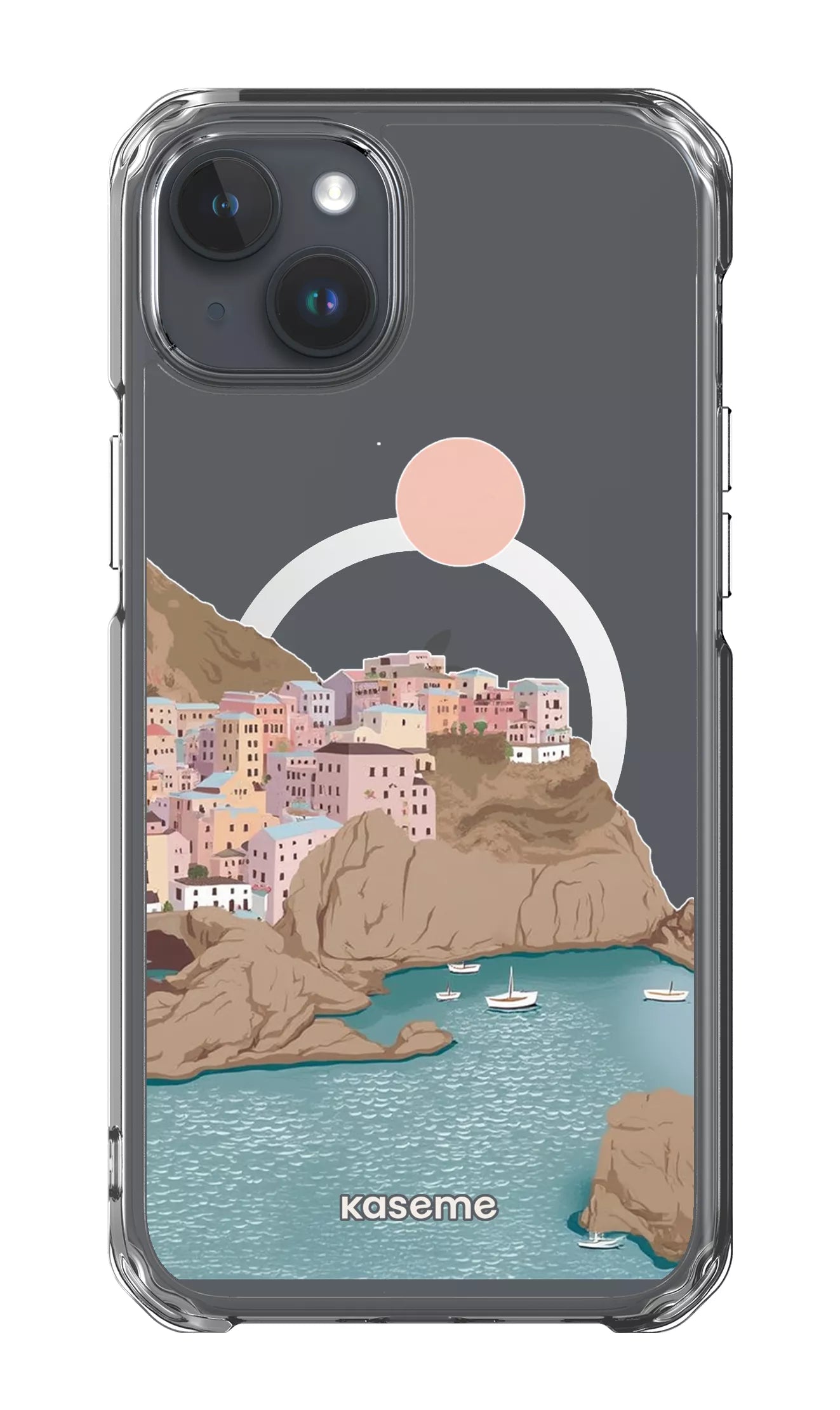 iPhone 15 Plus Clear Case - Magsafe Mediterrana Clear Case -