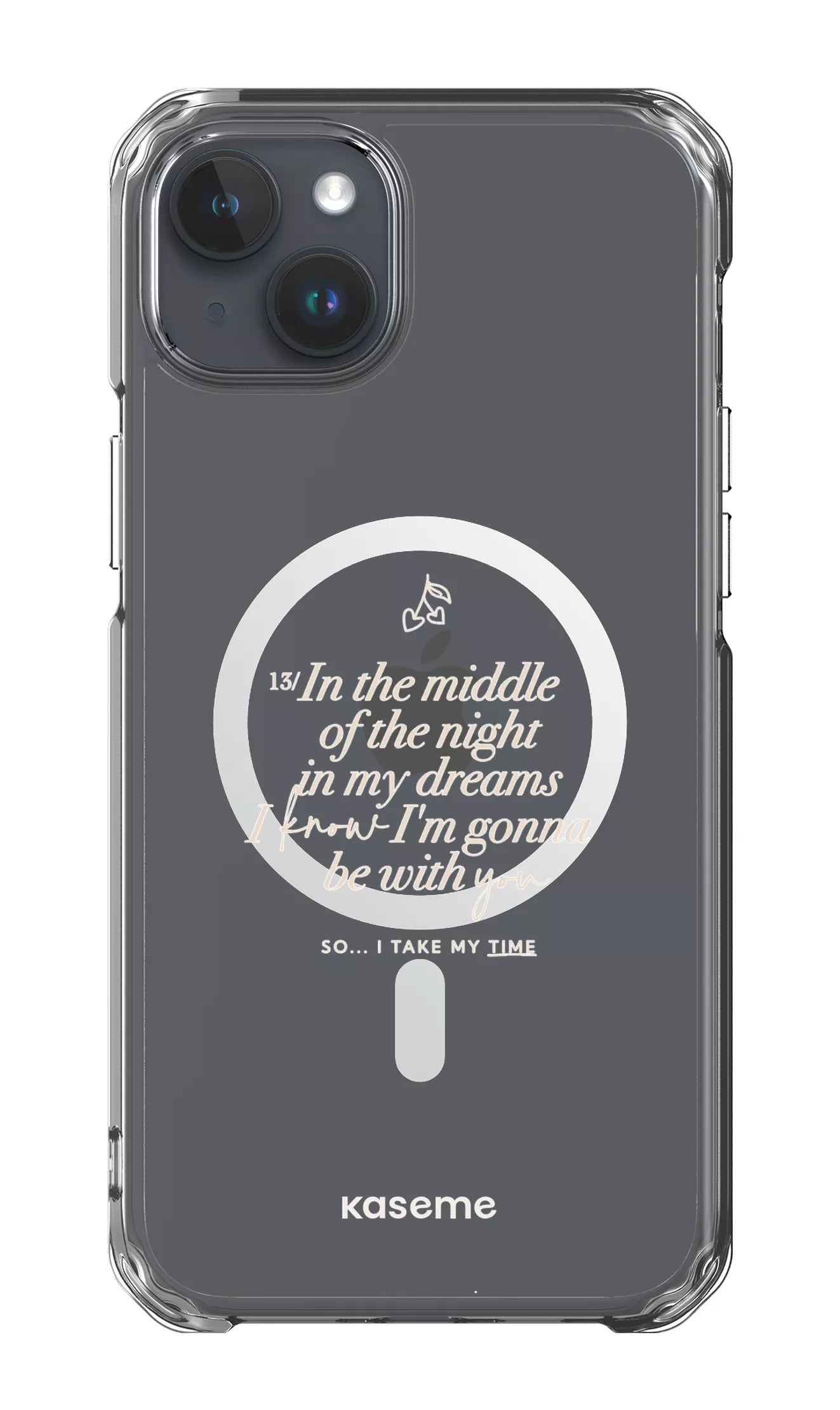 iPhone 15 Plus Clear Case - Magsafe Ready For It Clear Case -