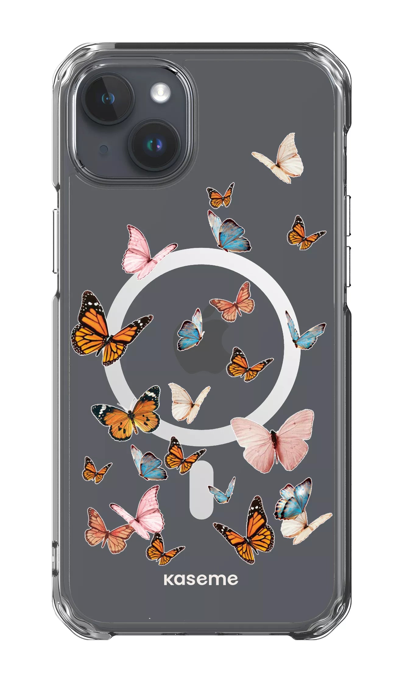 iPhone 15 Plus Clear Case - Magsafe Soarin Clear Case -