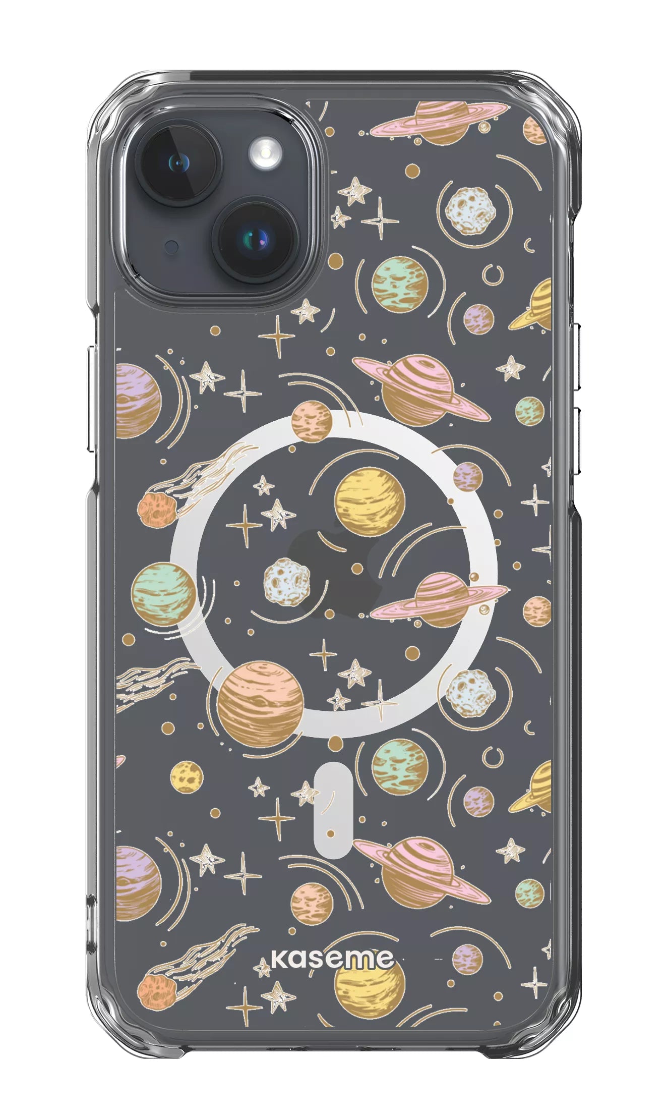 iPhone 15 Plus Clear Case - Magsafe Solar Clear Case -